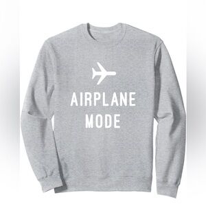 Airplane mode crew neck sweater | size S